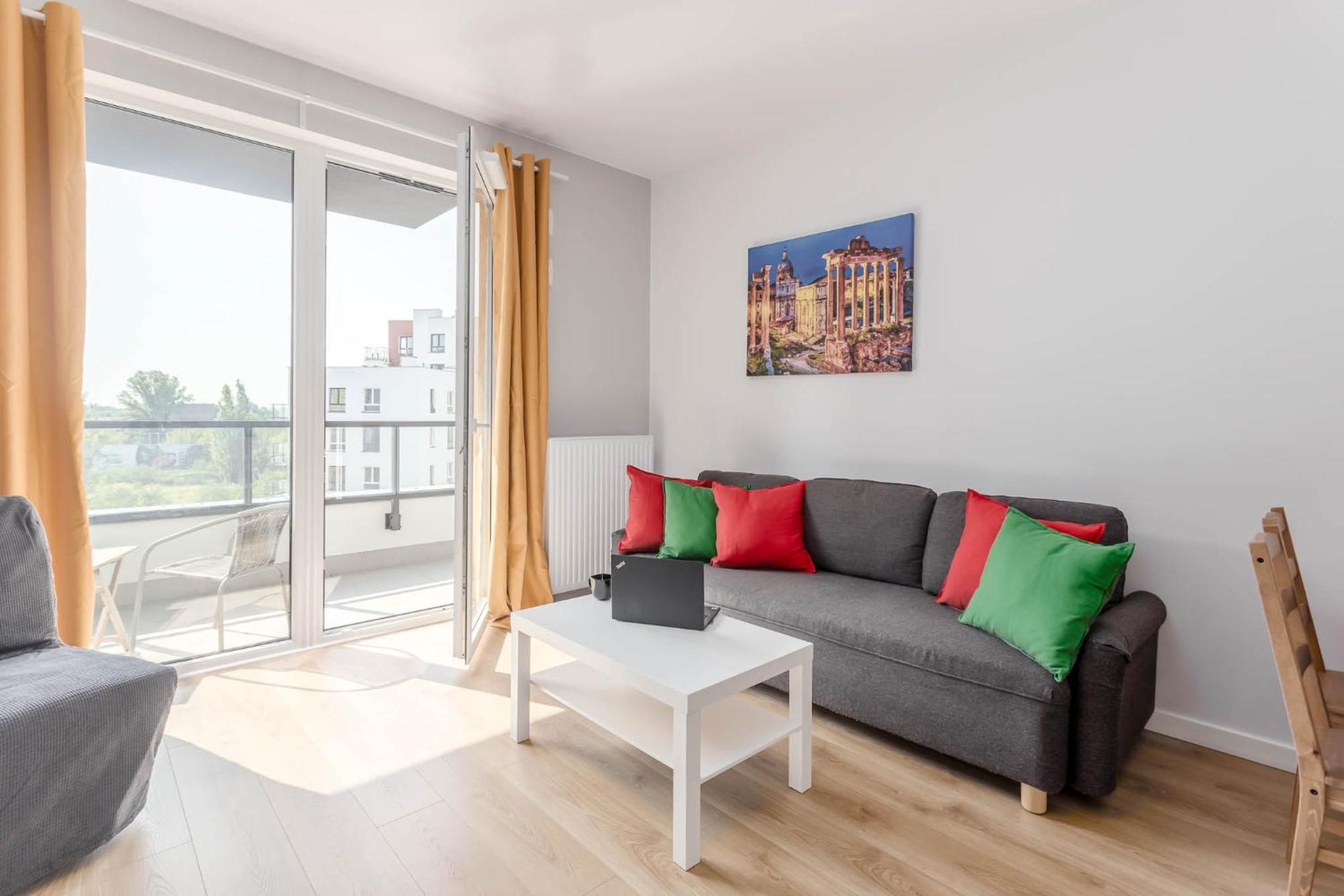 Chill Apartments Ursus Warschau Exterior foto