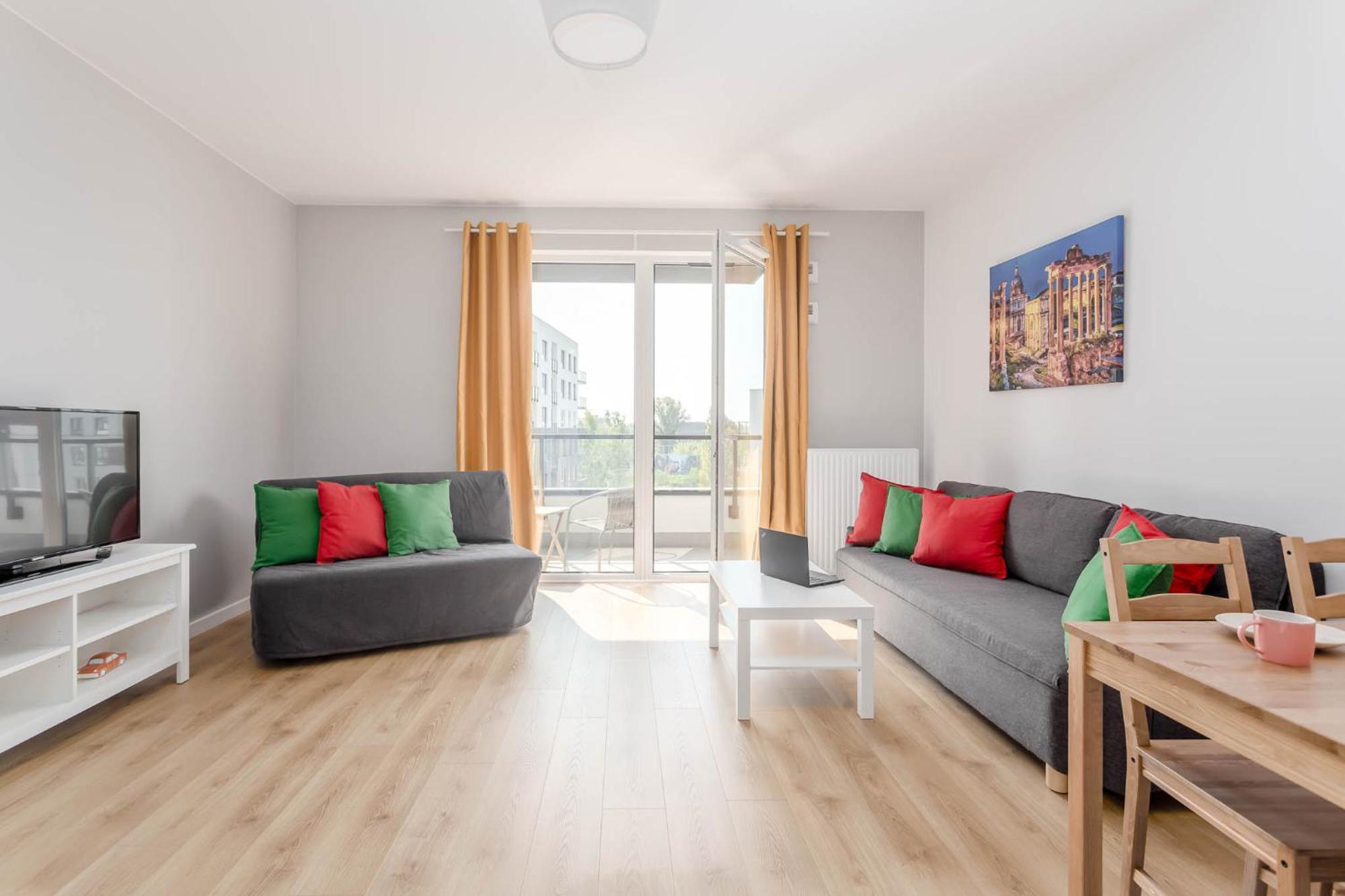 Chill Apartments Ursus Warschau Exterior foto
