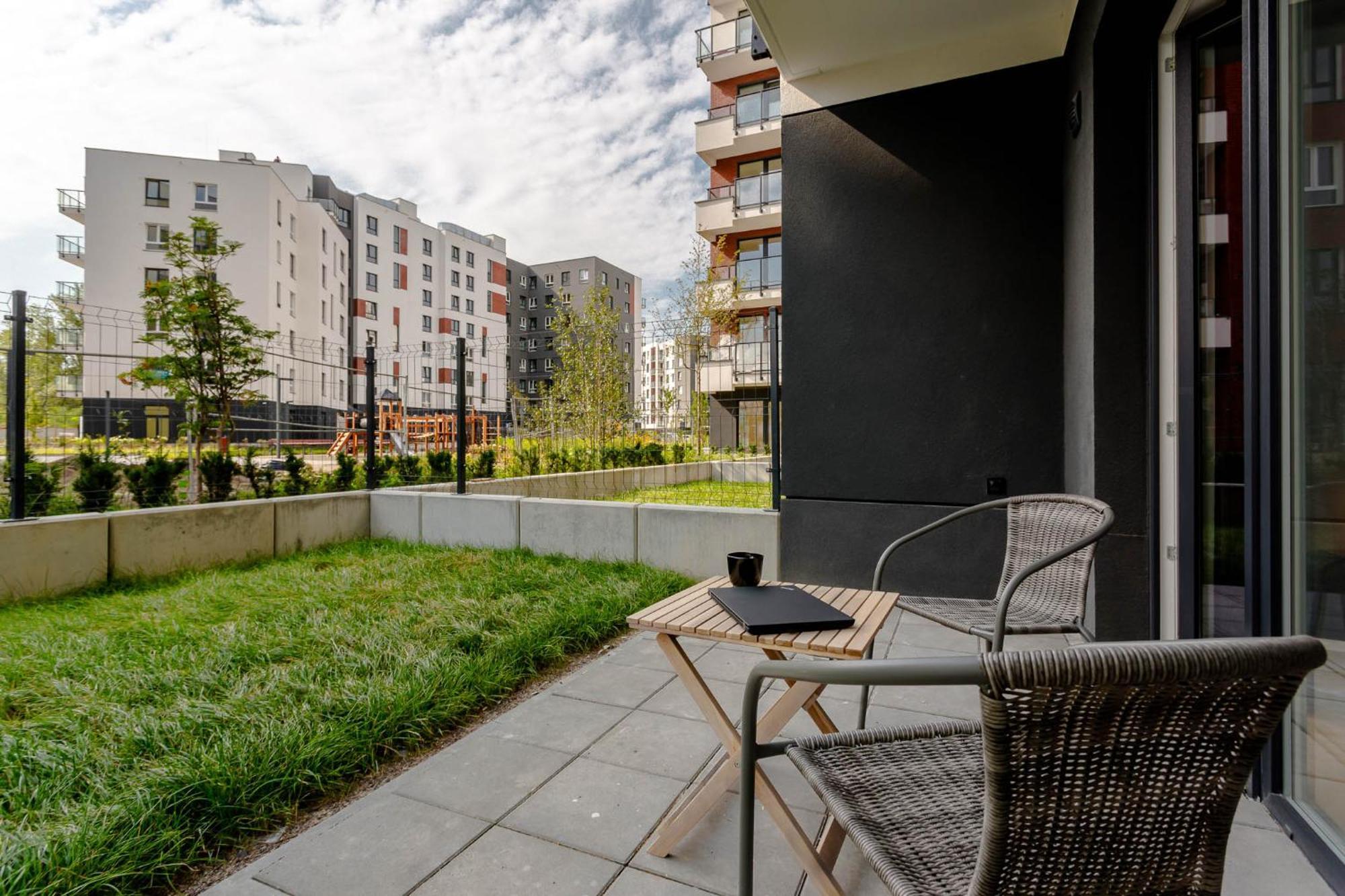 Chill Apartments Ursus Warschau Exterior foto